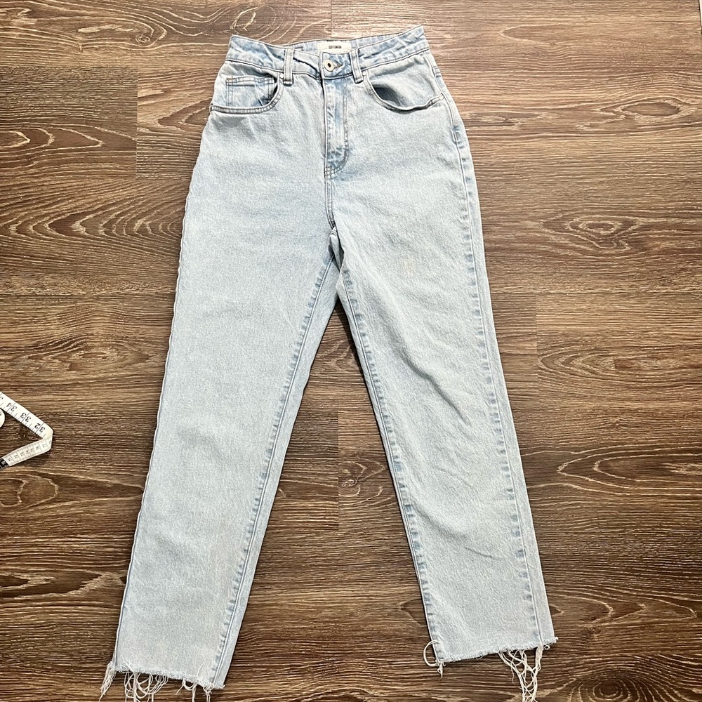 Cotton on light blue jeans